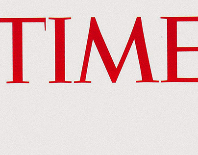 'TIME' magazine cover design