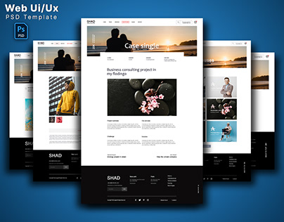 Web Ui/Ux, Landing Page Design