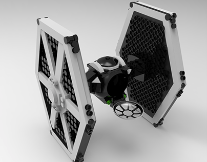 Lego Star Wars Modelado 3D
