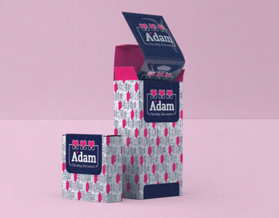 Adam Condoms // Packaging