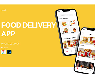 Mobile app Food delivery