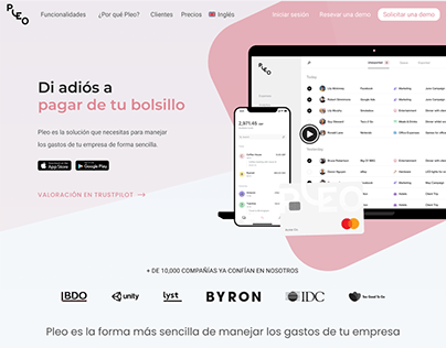 Pleo| UI Redesign