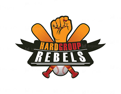 Rebels baseball team logo