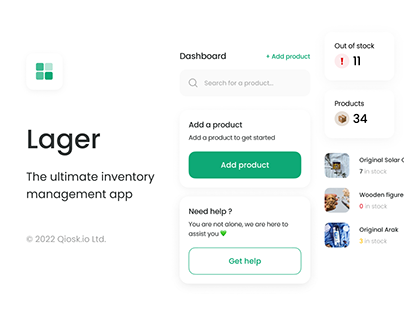 Lager: Inventory Management App