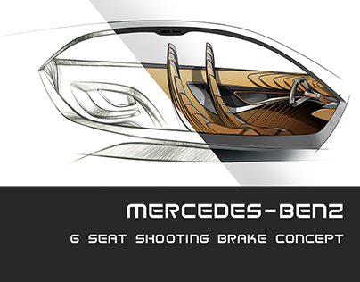 Mercedes-Benz 6 Seat Shooting Brake Concept Interior