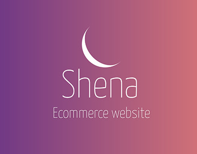 Ecommerce website for Shena- Studential project