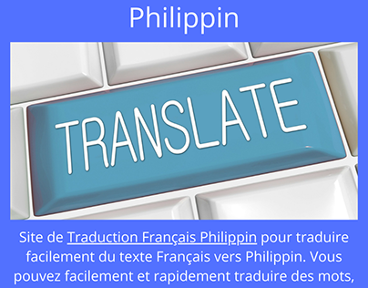 Traduction Français Philippin