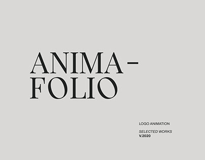 AnimaFolio - Animated Logofolio /2020