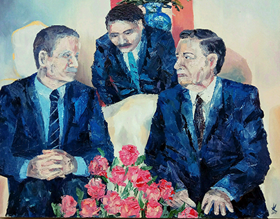 Встреча Хафеза Асада и А. А. Громыко в Москве. 1987 год