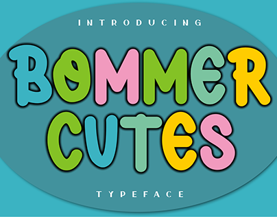 Bommer cutes - cute and lovely font