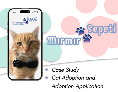 Kedi Sahiplenme ve Sahiplendirme Uygulaması/App Design