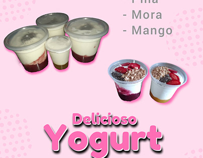 Foto Promocional Yogurt