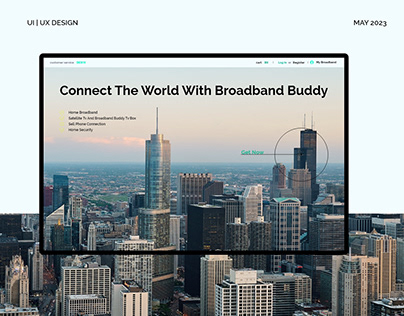 Broadband website design