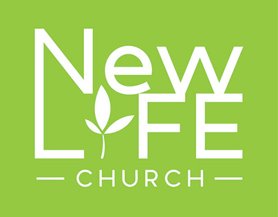 "New Life Church" Logo & Print