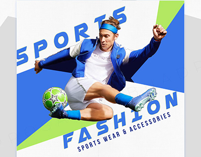 Sports Fashion -APP landing page