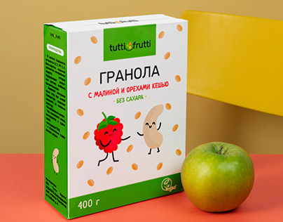 Logo and Package Design Tutti Frutti/Дизайн упаковки