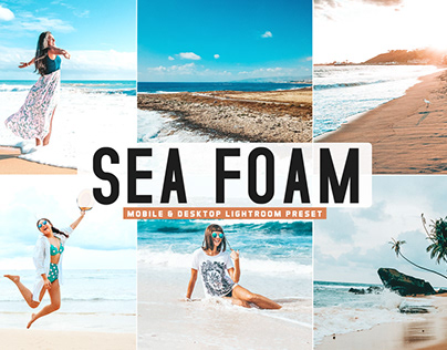 Free Sea Foam Mobile & Desktop Lightroom Preset