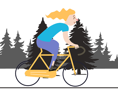 Bicycle Animation Projects | Photos, videos, logos, illustrations and  branding on Behance