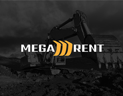Construction Equipment Rental Logo