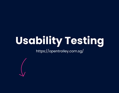Usability Testing - Open Trolley online bookstore