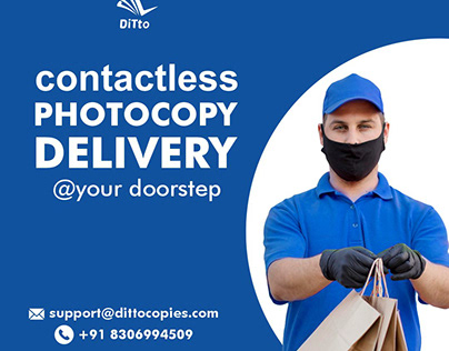 Contactless Photocopy Delivery