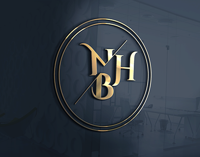 NBH letter logo collection