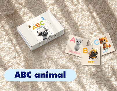 ABC animal cards