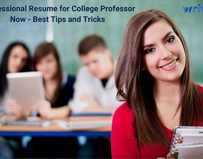 Create a Professional Resume for College Professor
