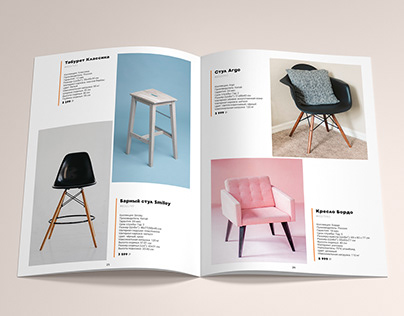 Дизайн каталога мебели