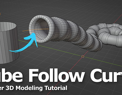Blender How to make a tube follow curve
