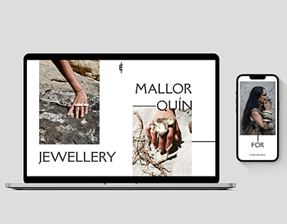 E- Jewellery Landing Page