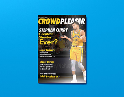Crowd Pleaser Magazine Layout