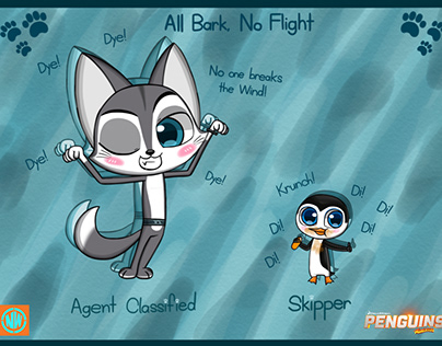 Madagascar - Agent Classified and Skipper Chibis