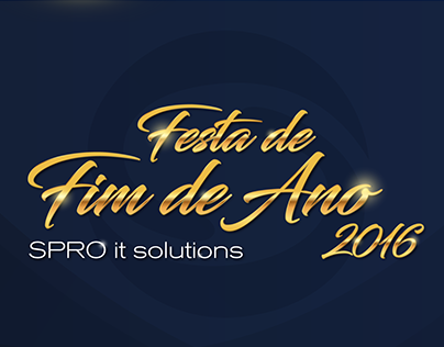Festa de Fim de Ano - SPRO IT Solutions 2016