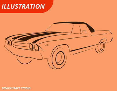 Vehicle Illustration - 0006 (1969 Chevrolet)