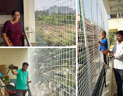 Protect Your Loved Ones with Balcony Safety Nets