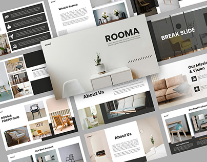 ROOMA - powerpoint furniture template