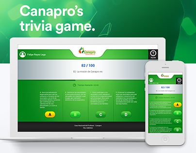 Canapro - Web Game