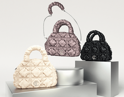 Brand Carlyn "Glam Bag" 3D Short-form