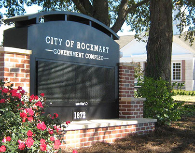 City of Rockmart Monument Sign