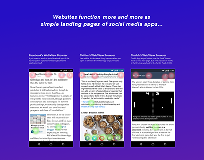 Optimizing Mobile Navigation in the WebView Era