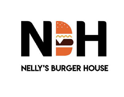 diseño de imagotipo - Nelly's Burger House
