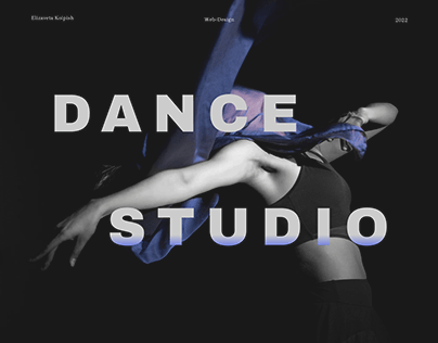дизайн сайта Танцевальная студия