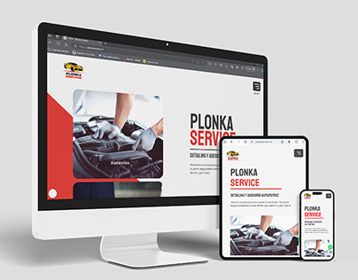 Project thumbnail - Plonka Service / Design