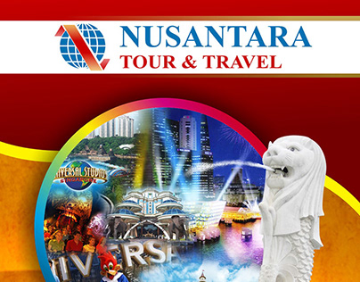 Nusantara Tour Brochure Design
