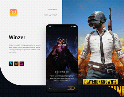 Winzer: App Find players and Opponents