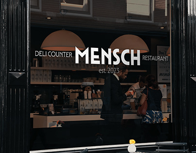 MENSCH Restaurant Branding