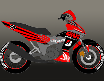 Yusry Racing Team Track Bike Livery Competition Entry