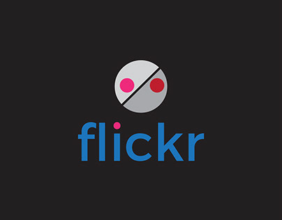 Flickr logo design