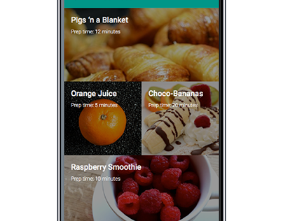 Android Food Recipe App